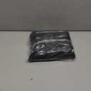 KALIDI Canvas Tote Bag Large Hobo Crossbody Shoulder Handbag Zipper Messenger Bag for Women or Men Casual College Work (Black)