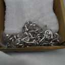 MAGXCENE 100 Pack Magnetic Hooks Heavy Duty 25 lbs Strong Rare Earth Magnet Hooks for Hanging, Refrigerator, Neodymium Magnets with Hooks for Grill Kitchen Tool Storage (Silver)