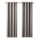 Urban HabitaT 84-Inch Grommet 100% Blackout Window Curtain Panel  Grey