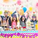 36 Pcs Mardi Gras Crown Kits Carnival Party Paper Hat For Kids Adults Mardi Gras Jester Favors Supplies Decoration