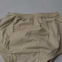 Adult Diaper Cover for Incontinence Noiseless Leak-Protection Underwear Plastic Pants Over Diapers Waterproof Rubber Pants(Beige, 3XL(Woman Size)) (3X-Large(Woman Size ))