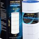 POOLPURE PA150S Pool Filter Replaces Hayward CX150XRE, Hayward SwimClear C150S, PA150S, Ultral-D4, 150 sq.ft Filter Cartridge 1 Pack