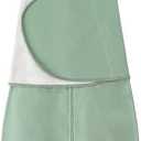 ZIGJOY Sleep Sack Swaddle 1.0 TOG Baby Wearable Blanket 100% Cotton Baby Swaddle Blanket for Newborns 6-12 Months for Boy Girl, Green