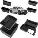 7pcs Center Console Storage Organizer Sunglass Holder for Ford Maverick 2022-2026, with Door Handle Storage Organizer, Center Console Armrest Organizer Set Fit Maverick Accessories