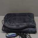 Snailax Vibration Back Massager with Heat, Massage Seat Cushion with 6 Vibrating Motors and 2 Heat Levels, Massage Chair Pad for Home Office use, Gifts for Him Her (Grey)