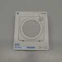 Gaiatop Mini Space Heater, Lightweight PTC Ceramic Fast Heating 500W Energy Efficient for Indoor Use, Overheating & 45 Tip-Over Protection, Portable Desk Electric Heaters for Office Home Black