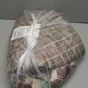 Oliven Reversible Lodge Plaid Bedding Moose Bear Quilt King Size Rustic Bedspread Cabin Coverlet Wildlife Forest Daybed Cover Summer Lightweight Bed Cover Pillow Shams