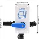 008-00004 RV Water Fill diverter Valve for Diverting Fresh Water Between Tank and City Water Supply, Max Pressure 125 PSI, Can be Used with RV Winterizing Diverter Valve 1457 Models