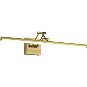 Joossnwell Hard-Wired Picture Light for Wall Brass Art Lighting Dimmable Gallery Light 23.39 inch Picture Frame Light with Adjustable Swing Arm for Painting Library Display Artwork Museum Warm White