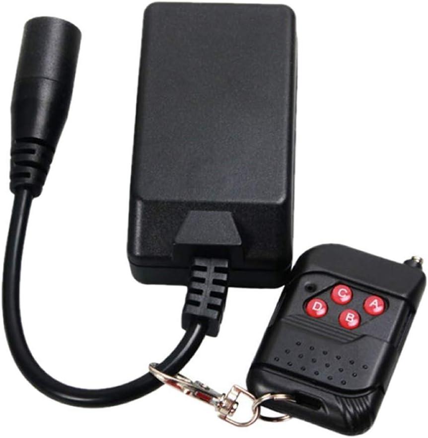 Portable 3 Pins XLR Wirless Remote Control Receiver for AC 90-240V 400W 500W Smoke Fog Machine