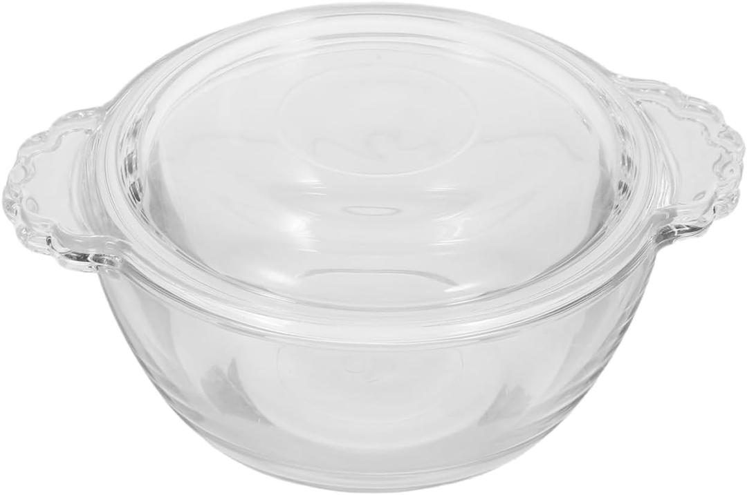 1pc Microwave Egg Steamer Bowl with Cover Heat Resistant Glass Steamed Egg Bowl for Home Kitchen for Pudding and Milk Desserts Lightweight and Beautiful Design