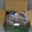 LasVacde Top Fill Humidifiers for Bedroom, 4.0L Tank Cool Mist Humidifiers for Large Room, 40H Runtime, 28dB Quiet Ultrasonic Air Humidifier for Home, Plants with 9H Timer, Aroma Tray