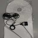 Japanese Paper Lamp,Noguchi Style Table Light,Japanese Decor Rice Paper Lantern Lamp,Handmade Akari Floor Light,White Cozy Japandi Style LAMP for Living Room,Bedside(Noguchi desklamp)