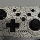 Wireless Switch Controller for Nintendo Switch 2/Switch 1/Lite/OLED Controller, Switch Controller with a Mouse Touch Feeling on Back Buttons, Extra Switch Pro Controller with Wake-up,Programmable, Turbo Function (White-LED Light)