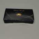 LC-dolida Sleep Headphones, 3D Sleep Mask Bluetooth Wireless Music Eye Mask, Sleeping Headphones for Side Sleepers Sleep Mask with Bluetooth Headphones Ultra-Thin Stereo Speakers Perfect for Sleeping (Black)