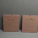 DII Non Woven Fabric Storage Bin Collection Collapsible Organizer Cube, Small Set, 11x11x11", Millennial Pink, 2 Count