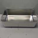 Kirecoo Stainless Steel Cat Litter Box XL- Metal High Sided Cat Pan, Large Stainless Steel Box, Indoor Litter Tray, Non Stick, No Smell, Easy to Clean, Pet Toilet Supplies for Kitten, Kitty, Rabbit (23.43" L x 15.55" W x 5.7" H)