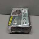 Leather Like Recliner Chair Covers Heavy Duty, 4 Pieces Lazy Boy Recliner Cover for Recliner Chair, Leather Cover for Recliner slipcovers Washable for Pets (Dark Brown) (1 Seater)