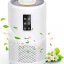 Air Purifiers for Home Large Room up to 1600ft, VEWIOR H13 True HEPA Air Purifier for Bedroom with night light, Fragrance Sponge, Sleep Mode, Timer, Lock, Air Cleaner for Wildfire Smoke Odor Dander