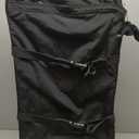 Kipling Spontaneous Softside Spinner Wheel Luggage, Integrated TSA Accepted Lock, Black Noir, Checked-Large,KI4193