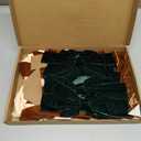 Aneco 12 Pcs Velvet Bows Christmas Ribbon Bow Tree Ornaments Vintage Xmas Bows for DIY Crafts Gift Wrapping Hair Garland Wreath Floral Holiday Door Decorations (9 x 13 Inch, Beige, Brown, Dark Green)