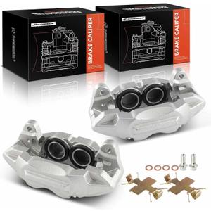 A-Premium Front 2PCS Disc Brake Caliper Assembly Without Bracket Compatible with Chevrolet Silverado 1500 2019-2020 & GMC Sierra 1500 2019-2020