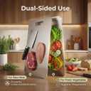 Stainless Steel Cutting Boards for Kitchen, 3 PCS Non Toxic Metal Chopping Board Set, Dishwasher Safe & Warp Proof (15.3"x11", 13.4"x9", 11.8"x7.9" Inch)