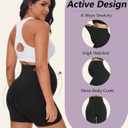 Dalavch 4 Pack Women's Maternity Yoga Shorts Over the Belly Pregnancy Biker Workout Active Athletic Pregnant Shorts 5 (M)