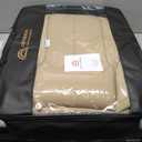 Coverado Car Seat Covers Full Set, Car Seat Protector Waterproof, Nappa Leather Car Seat Cushion, Beige Seat Covers for Cars, Front Seats and Back Universal Fit for Most Cars