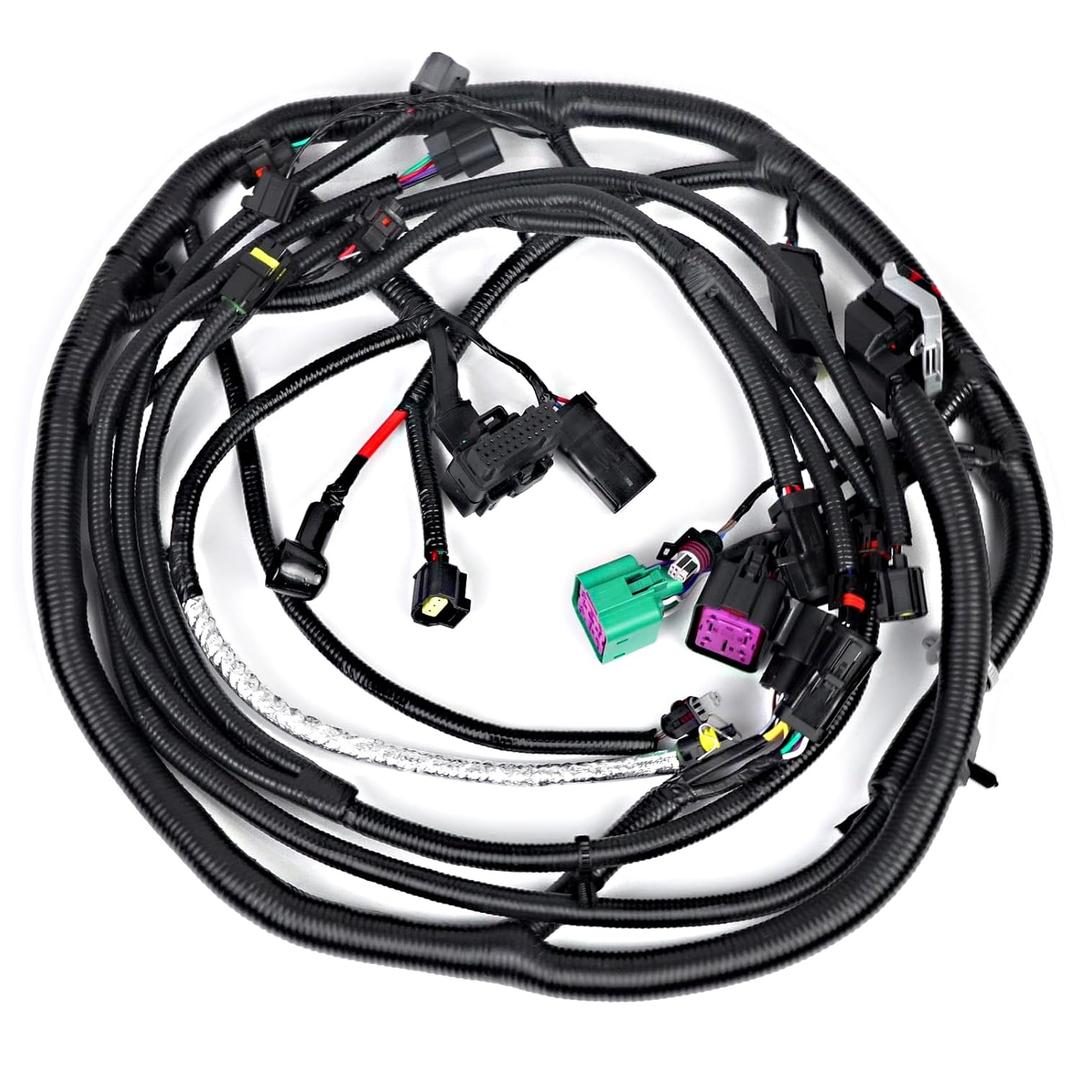 YESHMA Engine Wiring Harness Assembly Compatible with Ford F250 F350 F450 F550 Super Duty 6.0L Diesel Engine Replace:5C3Z-12B637-BA 5C3Z12B637BA