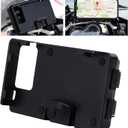 MDPROMCP R1200GS Motorcycle Phone Holder with Double USB Charger Mobile Phone Mount GPS Navigation Bracket Compatible with F700GS F800GS R1200GS R1250GS CRF1000L Africa Twin 12MM Roll Bar