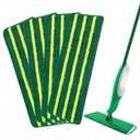 4 Pack Mop Refills Compatible for Libman Freedom Spray Mop Replacement Head - Machine Washable Microfiber Heads, Cleaning Multi-Surface Floors and Walls (Mop not Included)