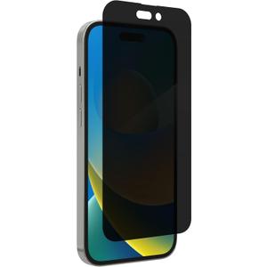 ZAGG InvisibleShield Glass Elite Privacy 360 Screen Protector for Apple iPhone 14 Pro - Four-Way Privacy Filter, 5X Stronger, EZ Apply Install