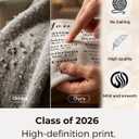 Class of 2026 50"x60" Flannel Throw Blanket Soft Commemorative Graduation Decor, Bulk Gifts for 2026 Graduation Stuff & Senior Night Party Supplies