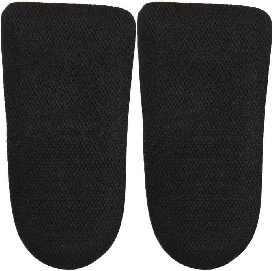 3/4 Inch(18mm) Leg Length Discrepancy Lifts for Men and Women (2 X-Small Rights) Black
