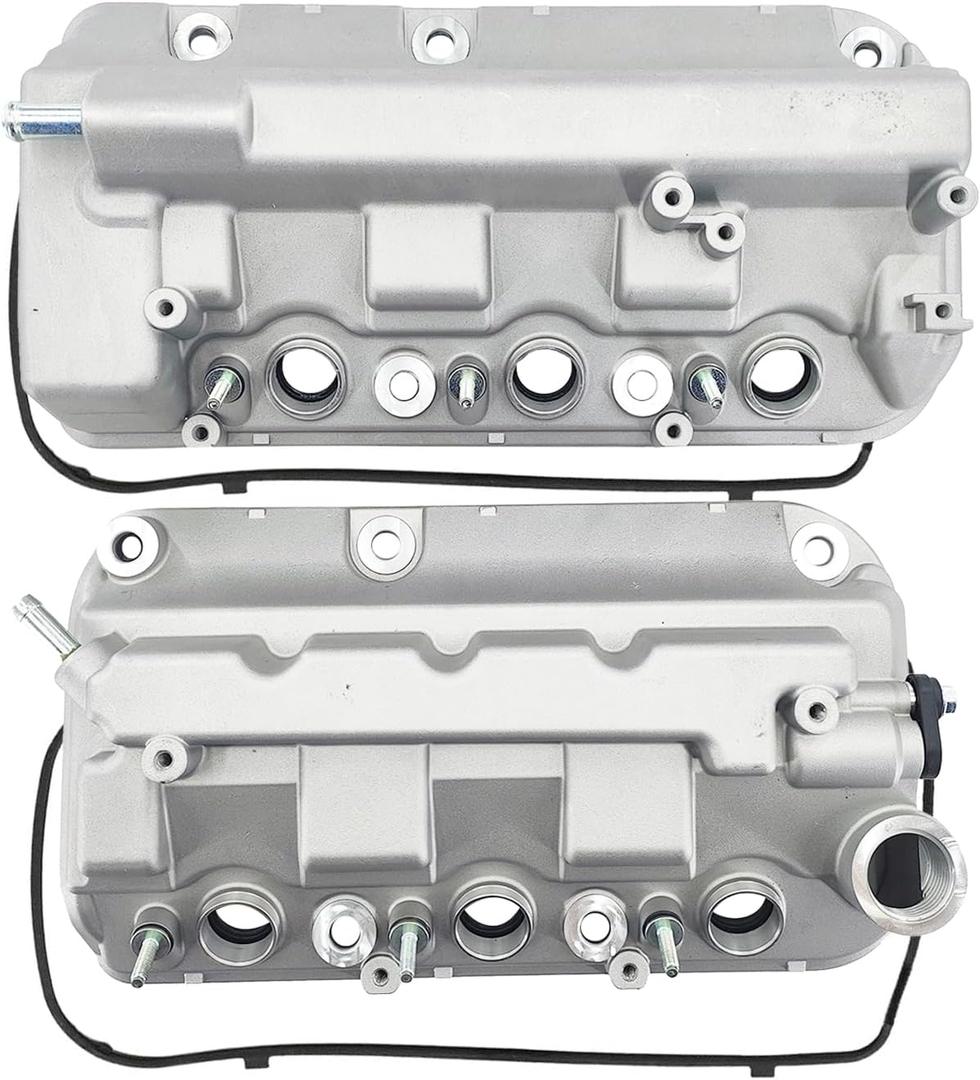 Aluminium Rear Engine Valve Cover Compatible with 2010-2012 Honda Crosstour 2008-2012 Honda Accord 2012-2014 Acura TL 3.5L V6 Replace# 12310R70A00