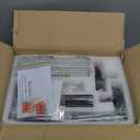 ElilyGiA Water Ripple Glass Pendant Lights Black Pendant Lights Kitchen Island Adjustable Modern Hanging Pendant Light Fixtures for Sink Kitchen Dining Room Foyer Entryway, 2 Pack