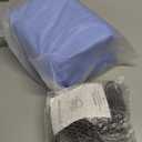 Pregnancy Blow Up Pillow, Belly Mattress for Pregnant Women with Electric Pump, Full Body Maternity Airbed with Hole for Stomach Sleeping, Back Pain & SPD Relief, Blue