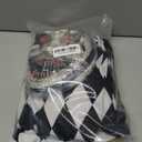 Morph Evil Jester Costume Men, Adult Jester Costume, Scary Halloween Costumes, Halloween Costumes For Men (Medium)