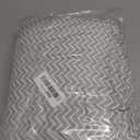 Love&go Soft Pillow Attached 2-in-1 Shopping Cart and High Chair Cover for Baby, Cotton Padded Cart Cover, Fold'n Roll Style, Portable with Carry Bag (Gray Chevron)