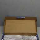 SKYLEO LED Desk Lamp with Slim Base - Adjustable Swing Arm Desk Light, Dimmable, Timer, Eye Protection, Memory Function, 1300LM, 12W, White