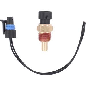 MOTOKU Engine Coolant Temperature Sensor and Harness for Chevy GMC Cadillac Pontiac Buick
