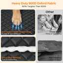 URPOWER 900D Heavy Duty Scratch Proof Dog Car Seat Cover for Pets 100% Waterproof Seat Cover Hammock Nonslip Durable Soft Back Seat Covers for Cars and SUVs