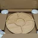 SMIRLY Charcuterie Boards Set - Large Bamboo Cheese Board Set - House Warming Gifts New Home, Wedding Gift for Couple, Bridal Shower Gift, Birthday Gifts for Women