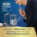 Waterpik Aquarius Water Flosser For Teeth Cleaning, Gums, Braces, Dental Care, Electric Power With 10 Settings, 7 Tips For Multiple Users And Needs, ADA Accepted, Gray WP-667
