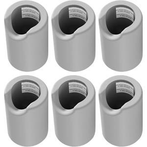 BESPORTBLE 6Pcs Corner Protectors for Furniture Soft Silicone Edge Guards and Drawer Pull Handle Covers Baby Proofing Bumpers for Cabinets and Drawers 1.10X0.70X0.47In