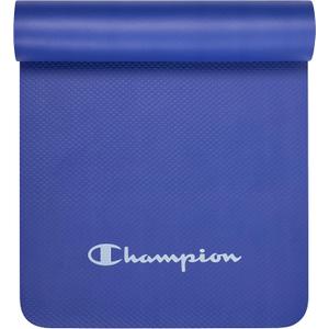 Champion 10mm Exercise Mat, Cushioned Non-Slip Workout Mat with Textured Base for Yoga, Pilates, Stretching & Floor-Based Training, Lightweight NBR Material, Includes Carry-On Strap