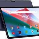 10 Inch Tablet with SIM Card Slot, Android Tablet 3G Phone Tablet, 64GB Storage (Expandable to 512GB) Quad-Core Processor, 8MP Rear Camera, WiFi GPS Bluetooth, Black