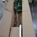 Nearly Natural 5ft Triple Trunk Artificial Ficus Tree with Natural Wood Trunks, Fake Tree for Indoor Home Dcor, Faux Ficus Tree with Black Nursery Pot