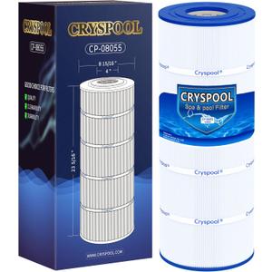 Cryspool 08055 Filter Compatible with Hayward C1200, CX1200RE, PA120, C-8412, Ultra-B2, FC-1293, Clearwater II 125, 817-0125N, 120 Sq. Ft Pool Filter Cartridge, 1 Pack